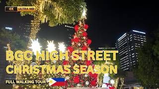 BGC High Street Christmas Celebration 2024 – Unbelievable Holiday Decor amp Festive Fun [upl. by Vince]