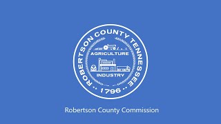 Robertson County Commission Sept 16 2024 [upl. by Lielos]