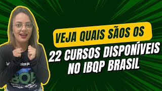 Saiba quais são os 22 Cursos Técnicos disponíveis no IBQP BRASIL [upl. by Ikeda]