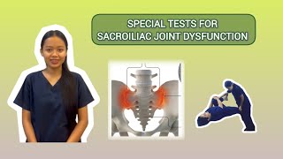 Special Tests for Sacroiliac Dysfunction sacroiliacjointpain sijointpain physiotherapy [upl. by Blaine250]