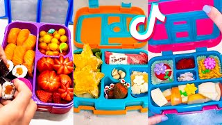 lets make lunch for my kidsquot  lunch box tik tok compilationsquot [upl. by Arsuy443]