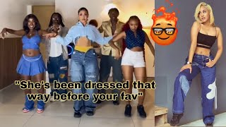 🫣TANASHA flawless 🔥🔥on OKAY tiktok challenge Dressed like another artist ‼️ TANASHA fans reaction [upl. by Boesch]