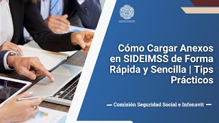 Tips para cargar anexos de SIDEIMSS [upl. by Daas]