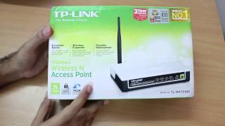 TPLINK WiFi Repeater TLWA701ND Unboxing [upl. by Flossy]