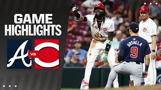 Braves vs Reds Game Highlights 91824  MLB Highlights [upl. by Tillie]