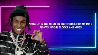 YNW Melly  Murder On My Mind Lyrics [upl. by Acirre150]