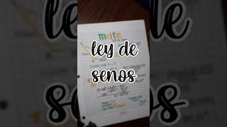 M LEY DE SENOS [upl. by Caron63]