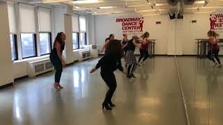 Hot Patootie Katelin Zelons Class at Broadway Dance Center [upl. by Arlen159]