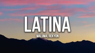 Reykon Maluma  Latina Lyrics  Letra [upl. by Nereil839]