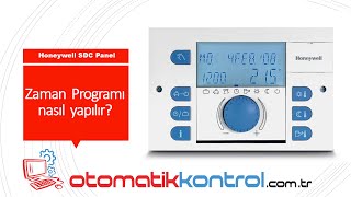 honeywell sdc 7 21 kullanım kılavuzu quotZaman programı ayarıquot [upl. by Nemaj897]