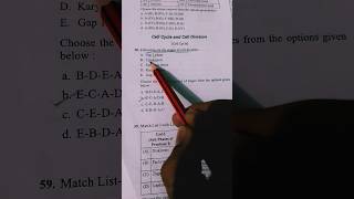 Cell cycle and cell divison  Question practice  Botany 👑 Neet 2024 MCQ  neet biology [upl. by Aisel]