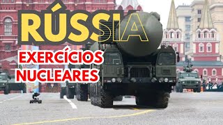 EXERCÍCIOS NUCLEARES DA RÚSSIA O QUE PUTIN ESTÁ PLANEJANDO [upl. by Misab572]