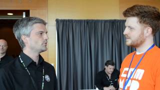 Chat with Fabien Potencier at Symfony Live Portland 2013 [upl. by Yarised79]