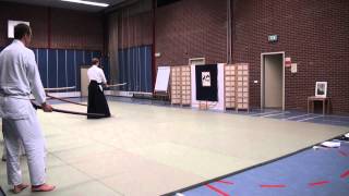 Aikido Yuishinkai Alkmaar training 14102013 [upl. by Initirb]