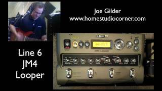 Line 6 JM4 Looper Review  HomeStudioCornercom [upl. by Sharona808]