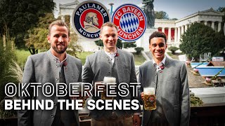 FC Bayern at Oktoberfest 2023 🍻🥨  Behind The Scenes [upl. by Hinman]