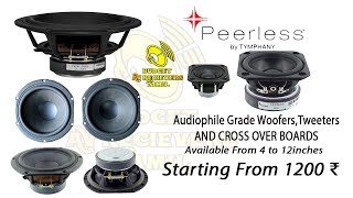 Peerless By Tymphany HDS and SDS Series Speakers For SaleAudiophile GradeTheatrical OutputChennai [upl. by Yantruoc]