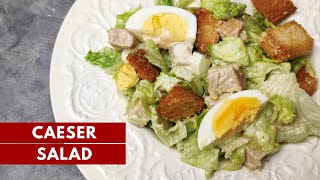 Best Caesar Salad Recipe  How To Make Classic Caesar Salad mamagician [upl. by Inoj]