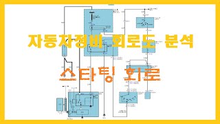 자동차회로도보는법  스타팅회로 자동차과 No2 [upl. by Ogawa]