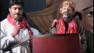 Shakir Shujabadi Live Stage Poetry Saraiki Mushaira Part 2 [upl. by Marice]