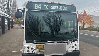 TriMet Rt 94 Through Tigard [upl. by Christianson]