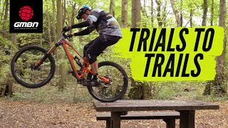 Trials Skills To Improve Your Trail Riding  MTB Skills [upl. by Starlene968]