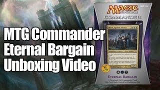 MTG Commander Deck 2013 Eternal Bargain Opening [upl. by Roley]