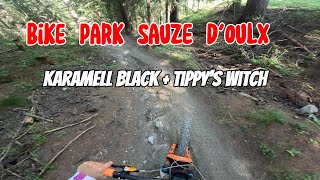 Bike Park Sauze DOulx Karamell  Tippys witch [upl. by Karly]