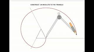 iNVOLUTE TO TRIANGLE SQUARE HEPTAGON HEXAON [upl. by Bozovich]