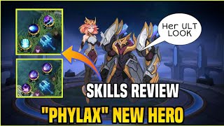 quotPhylaxquot New Hero Skills Review  Another Unique ULT Form  MLBB [upl. by Jacey]