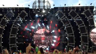 Ultra 2014  Afrojack quotRock The House Afrojack Alternative Versionquot  Main Stage  Day 3 [upl. by Amato]