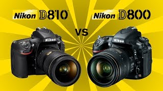 Nikon D810 vs Nikon D800E [upl. by Nylsej]