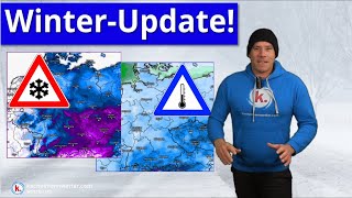 ❄️ WinterUpdate Schnee Eis und Frost  nächste Woche Milderung [upl. by Micco]