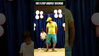 The V Step Dance Tutorial  Shuffle Dance  easy dance steps kidsdance [upl. by Aivartal]