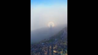 TWO of the RAREST PHENOMENA seen on Dorsets Jurassic Coast BrockenSpectre fogbow phenomena [upl. by Llener]