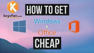 Cheapest GENUINE Windows and Office Keys for Lifetime  Keysfan [upl. by Animsaj]