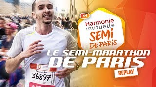 JE COURS LE SEMI MARATHON DE PARIS  21km [upl. by Neneek506]