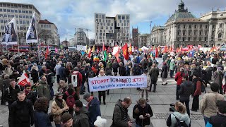 Demo gegen Sicherheitskonferenz in München  17022024 [upl. by Ariat520]