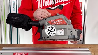 Milwaukee M18 FUEL 612quot Plunge Track Saw Quick Overview [upl. by Stutzman]