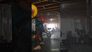 Low Bar Squat 345 LBs [upl. by Miksen]