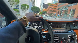 ROLLS ROYCE CULLINAN POV DRIVE [upl. by Eitsirhc]