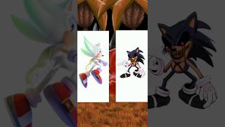 Sonic VS Sonic EXE  Edit sonicthehedgehog halloween [upl. by Alegnasor]