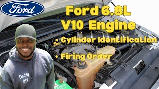 Ford 68L Triton V10 Engine Cylinder Identification and Firing Order [upl. by Inej]