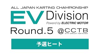 全日本カート選手権 EV部門 Rd５ ‪CITYCIRCUITTOKYOBAYj2u‬ 予選ヒート [upl. by Tennek]