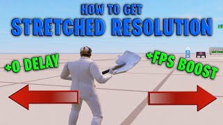 How To Get Stretched Resolution Chapter 5 Season 4 Tutorial [upl. by Sybila967]