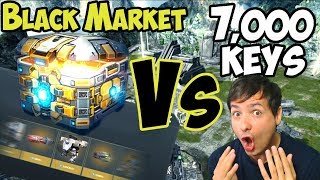 War Robots Unboxing  Manni Vs Black Market with 7000 Keys [upl. by Greeson803]