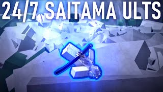 ENTIRE Server full of Saitamas  Strongest Battlegrounds Roblox [upl. by Etat]