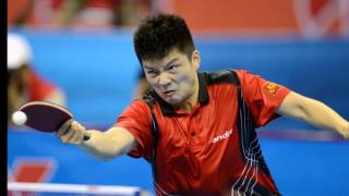 Fan Zhendong Backhand Slow Motion [upl. by Ahsimit]