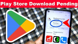 How to Solve Play Store Download Pending Problem ❓ Play Store se App Download Nahi ho Raha Hai [upl. by Tessil518]