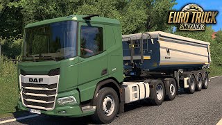 Euro Truck Simulator 2  Rheinland amp Pfalz 11 Map  Transporting Gravel [upl. by Assecnirp]